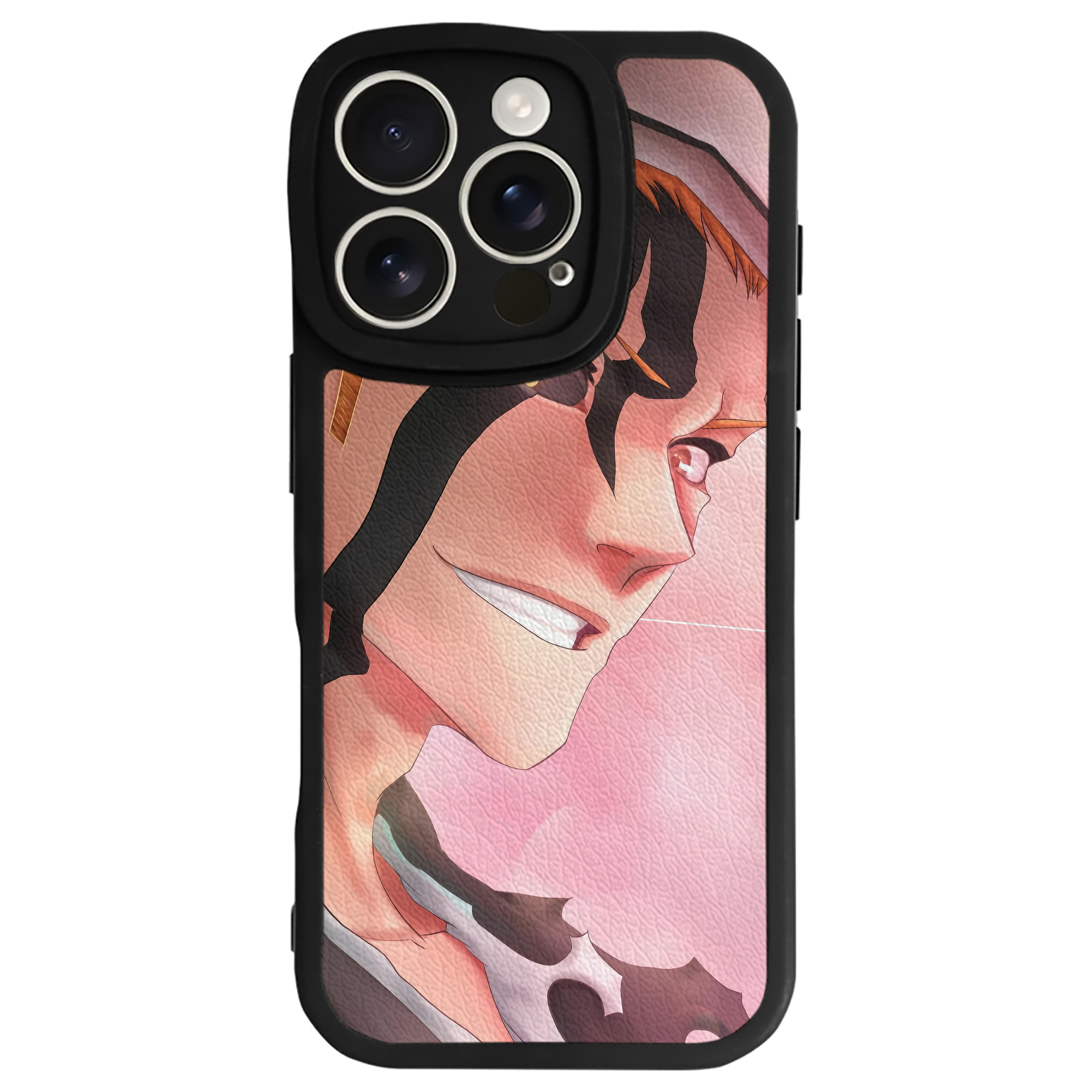 （画像用） ブリーチ BLEACH 【iPhone 16シリーズ対応】シリコンスマホケース（レザー調） 材質：シリコン